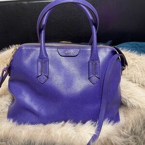 Ralph Lauren Purple Leather bag